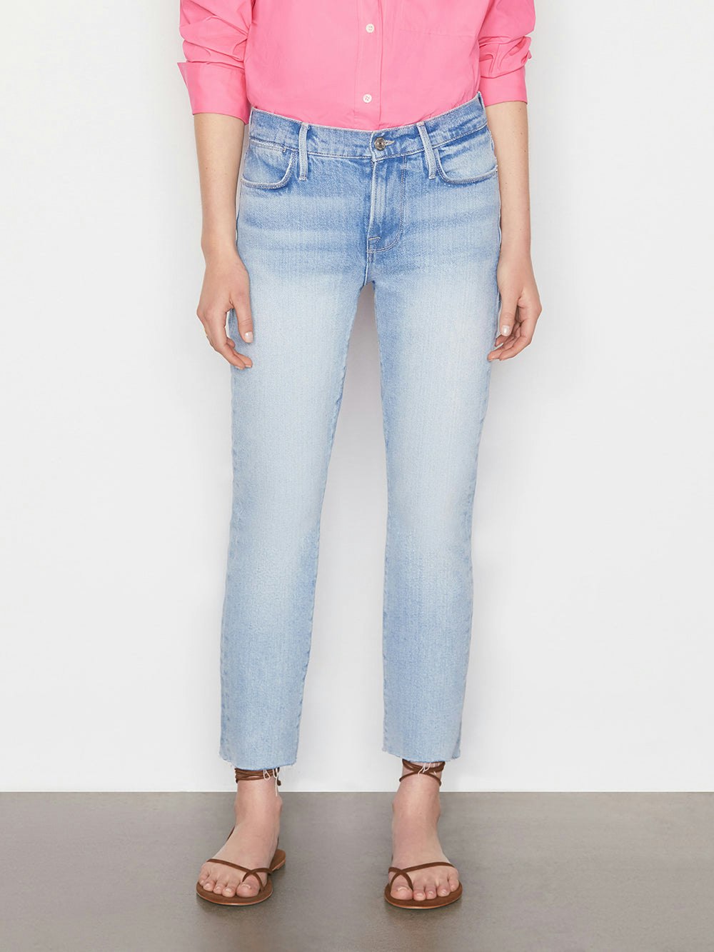 jeans front view